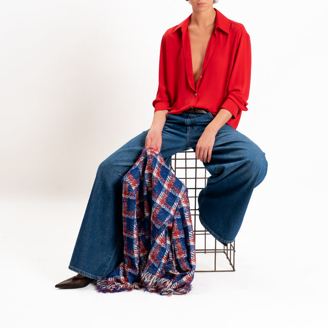 Zeroassoluto-Camicia CLAY MANO SETA - lacca