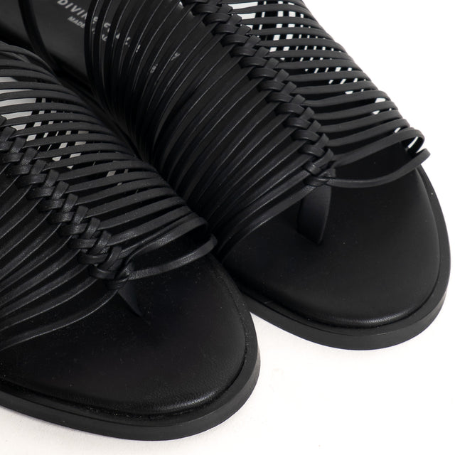 Divine Follie-Sandalo gladiatore - nero
