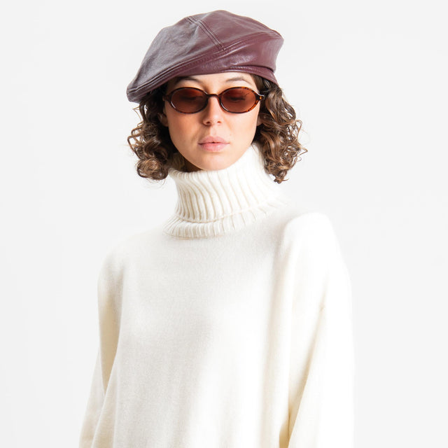 Dixie-Basco similpelle - Bordeaux