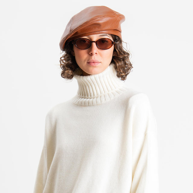 Dixie-Basco similpelle - cognac