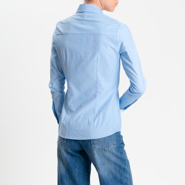 Dixie-Camicia oxford slim fit - celeste