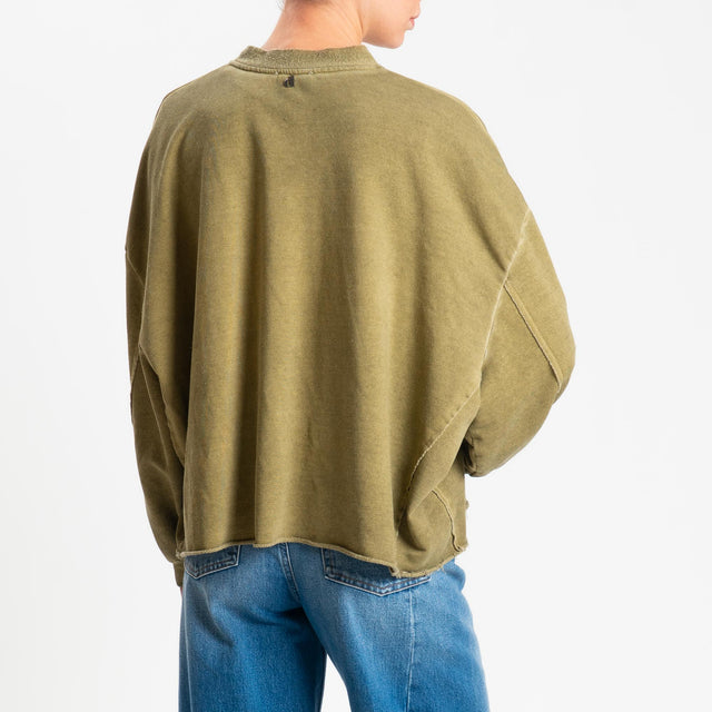 Dixie-Felpa oversize con stampa - olio