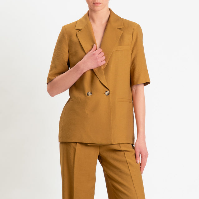 Dixie-Completo giacca+pantalone - Senape