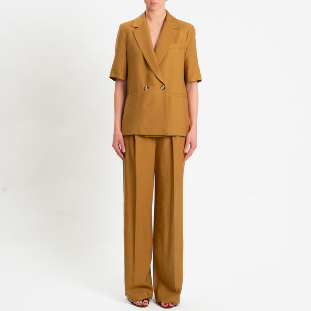 Dixie-Completo giacca+pantalone - Senape