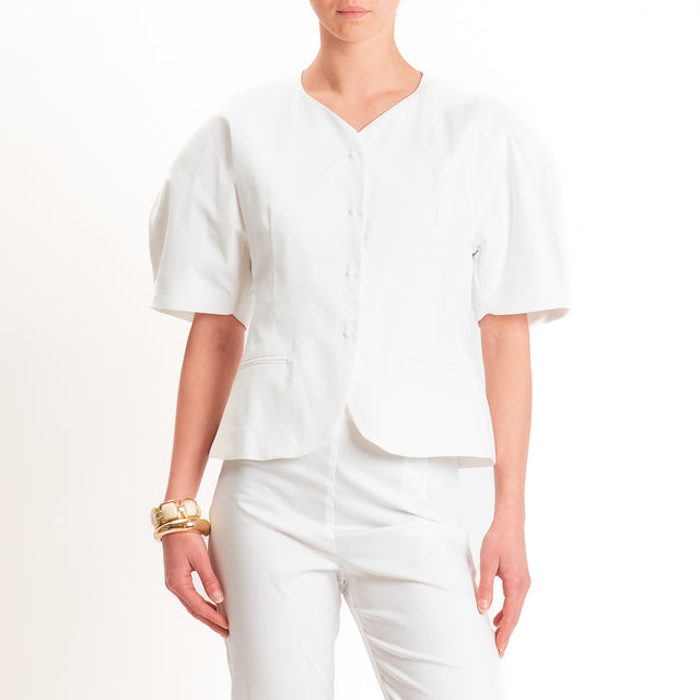 Dixie-Competo giacca +pantalone - panna