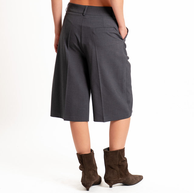 Dixie-Completo giacca + bermuda - antracite