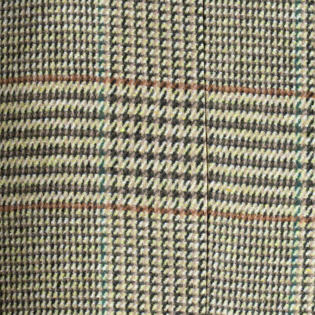 Dixie-Giacca oversize principe di galles - verde/tabacco