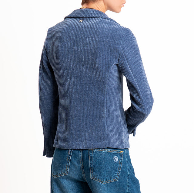Dixie-Giacca velluto 500 righe - denim