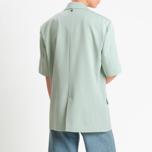 Dixie-Giacca un bottone mezza manica - aloe