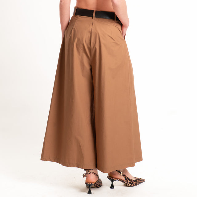 Dixie-Completo gilet + pantalone - cognac
