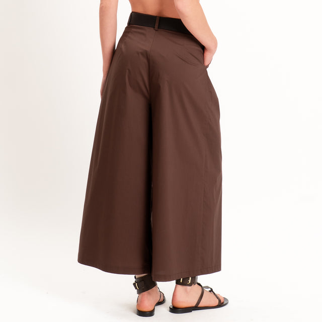 Dixie-Completo gilet + pantalone - moro