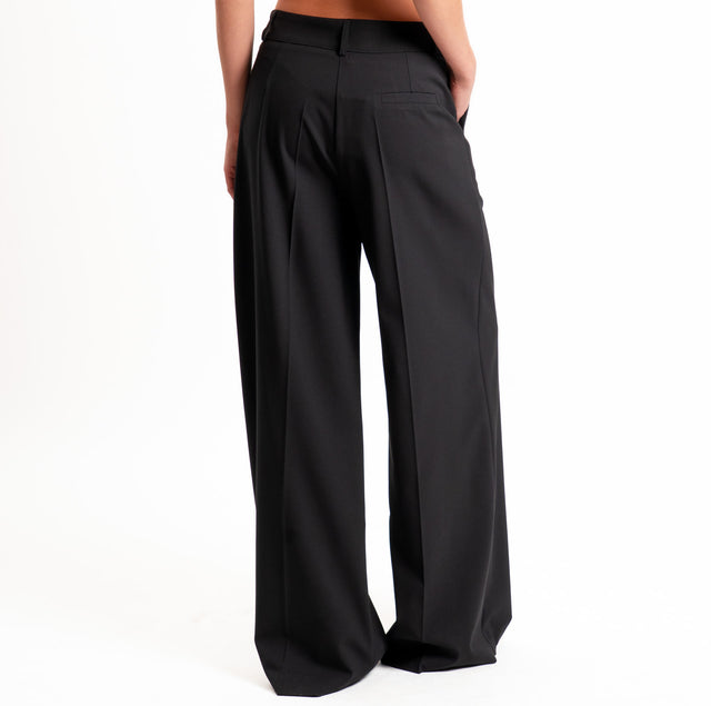 Dixie-Completo gilet + pantalone - nero
