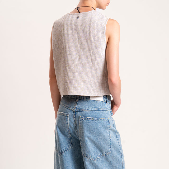Chaleco Dixie-Tassel - Beige