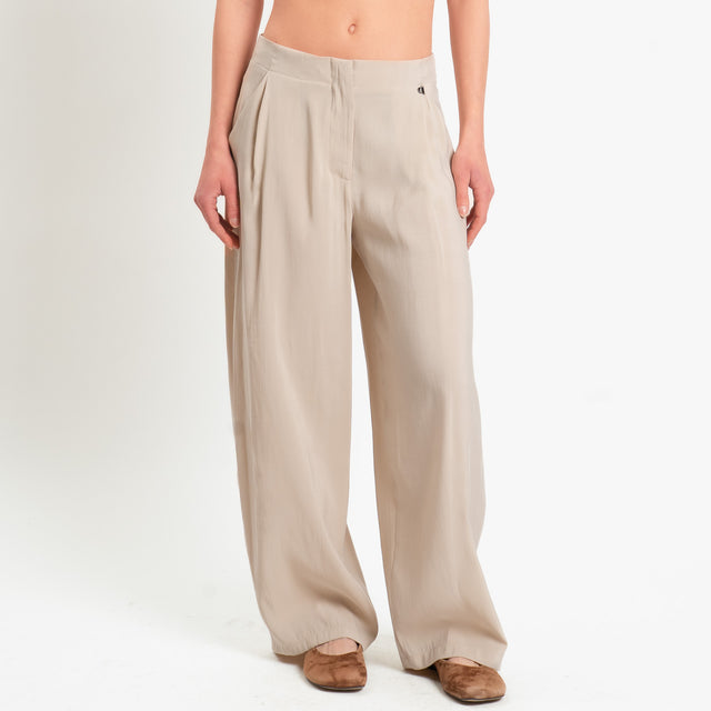 Dixie-Completo casacca+pantaloni tessuto manopesca - sabbia