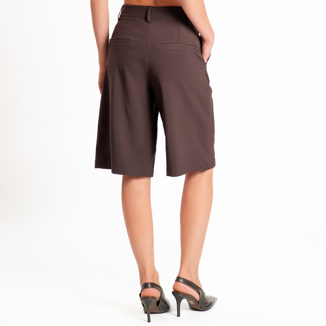 Dixie-Completo gilet+bermuda - moro