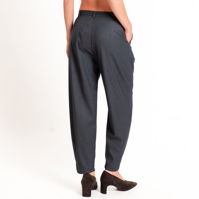 Dixie-Completo giacca doppiopetto + pantalone - antracite