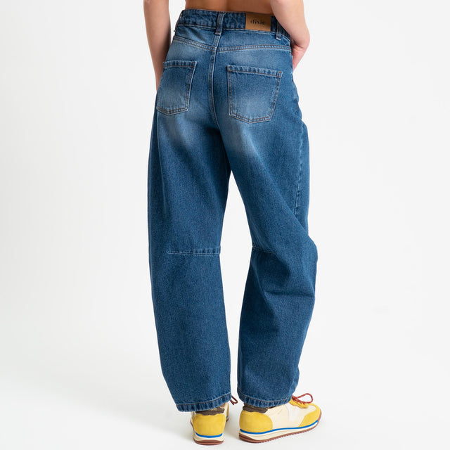 Dixie- Jeans barrel fit - denim
