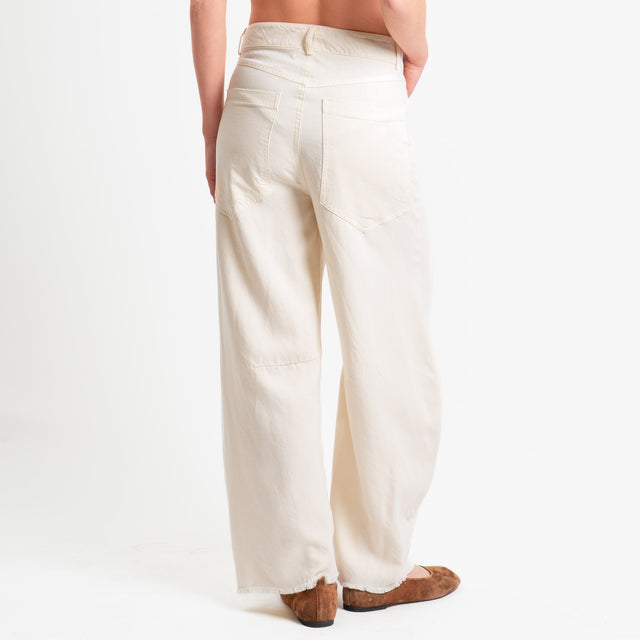 Dixie-Pantalone barrel fit - burro