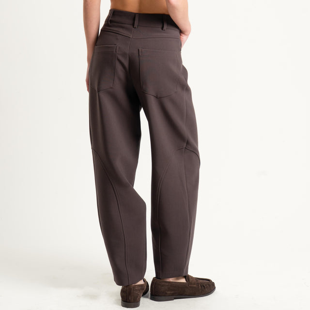 Dixie-Pantalone barrel - moro