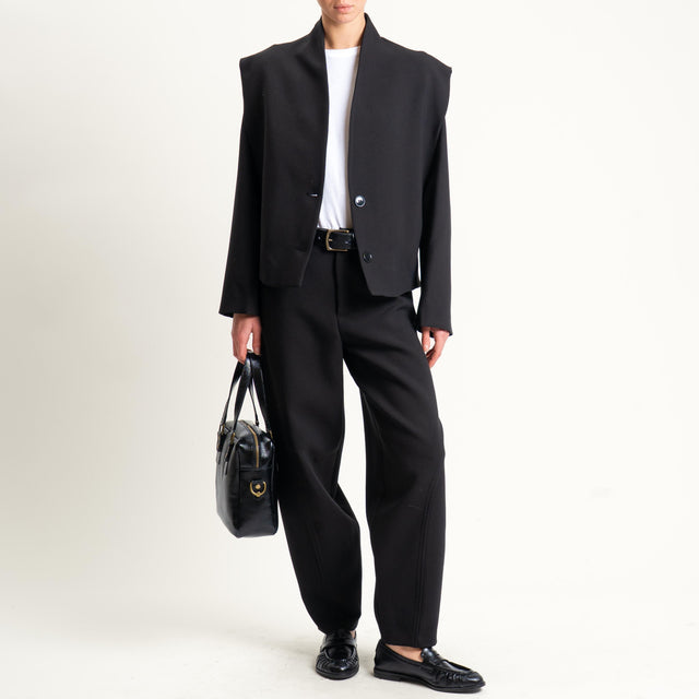 Dixie-Pantalone barrel - nero