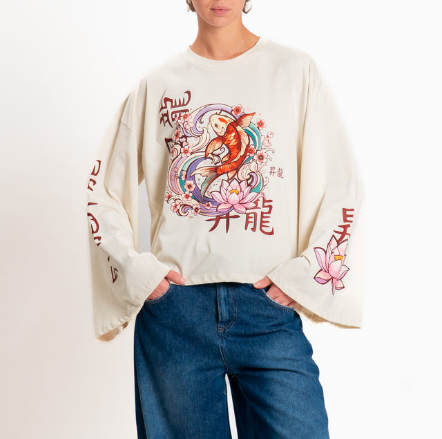 Dixie-T-shirt stampa JAPAN - ice