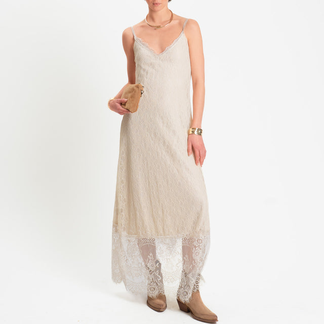 Haveone-Abito in pizzo - burro