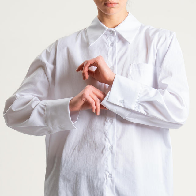Haveone- Camicia a scatola - bianco