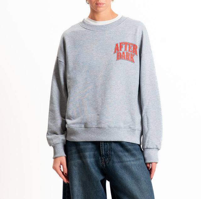 Haveone-Felpa con stampa - grigio