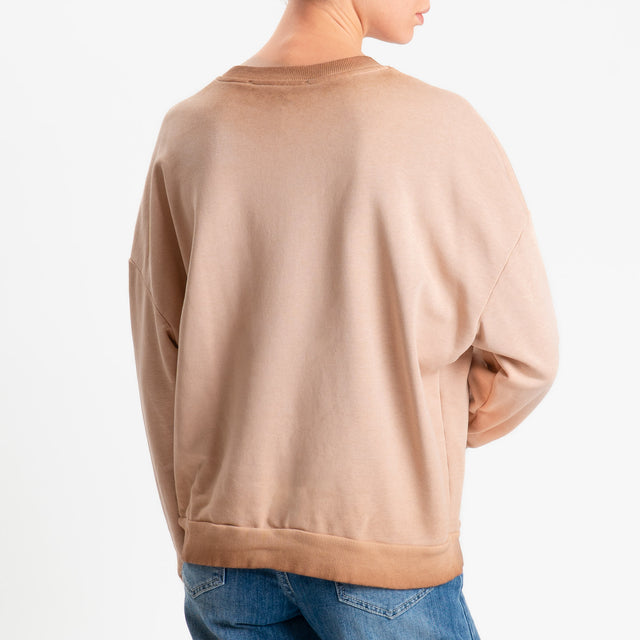 Haveone-Felpa girocollo stampa cuore - phard