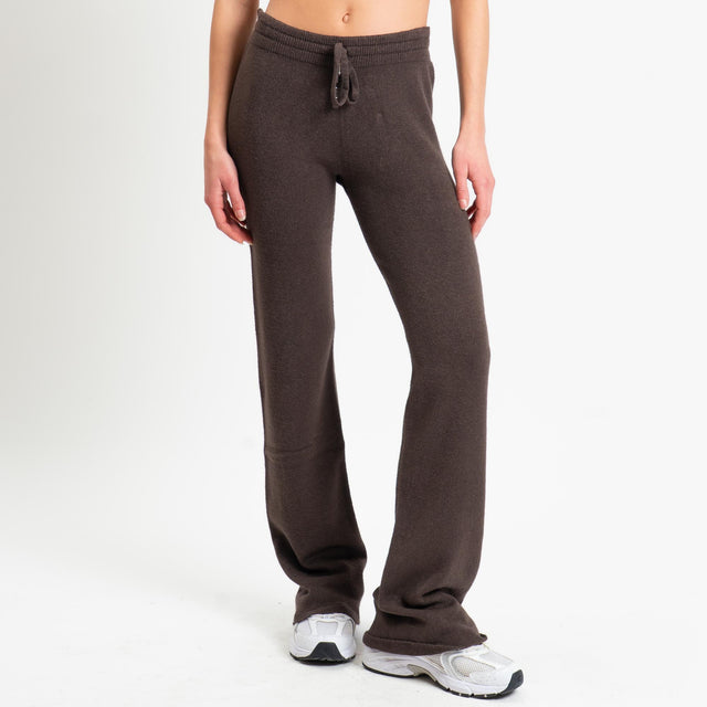 Haveone-Completo maglia e pantalone - cacao