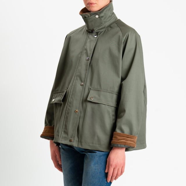 Haveone-Trench corto - militare