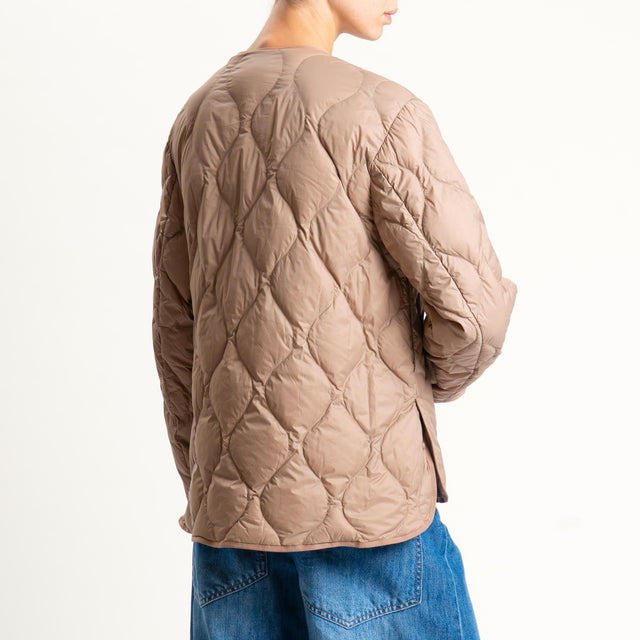 Haveone- Giacca trapuntata 100 grammi - camel
