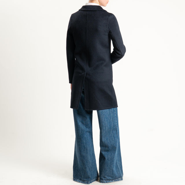 Haveone-Cappotto hand made misto lana - nero