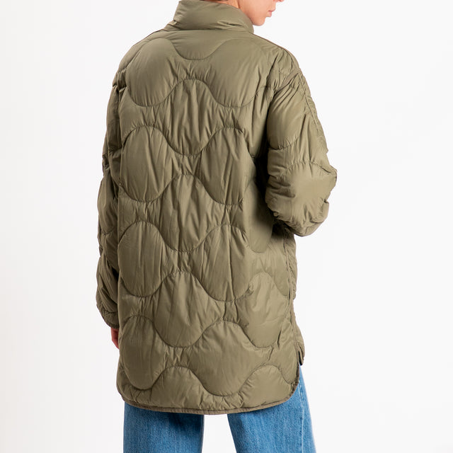 Haveone-Piumino trapuntato 100 grammi - militare