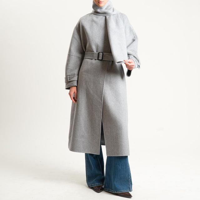 Haveone-Cappotto hand made misto lana - grigio