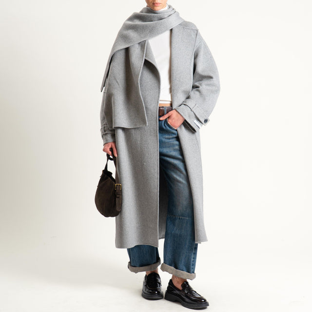 Haveone-Cappotto hand made misto lana - grigio