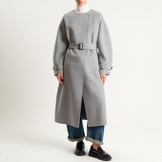Haveone-Cappotto hand made misto lana - grigio