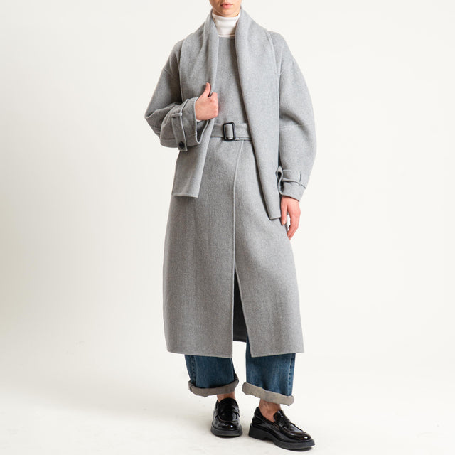 Haveone-Cappotto hand made misto lana - grigio