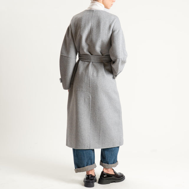 Haveone-Cappotto hand made misto lana - grigio