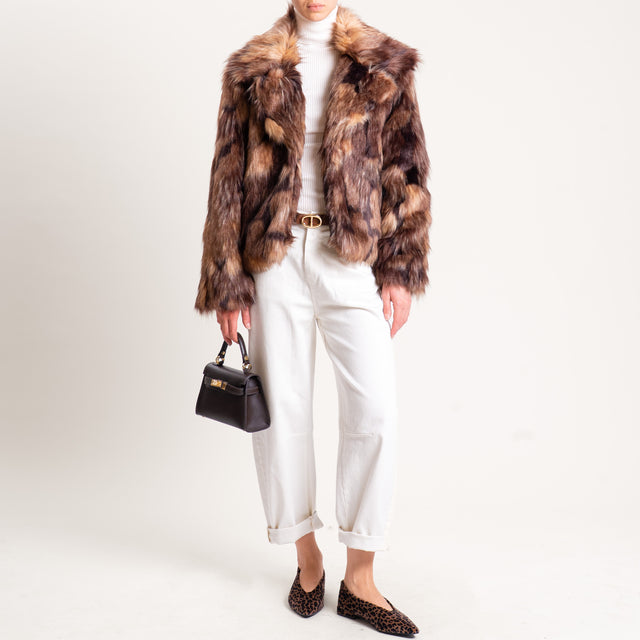 Haveone-Ecopelliccia - moro/beige