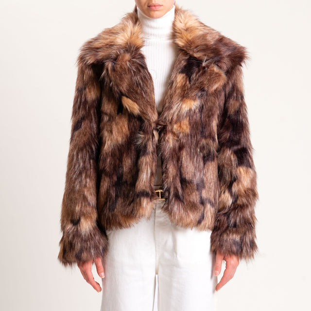 Haveone-Ecopelliccia - moro/beige