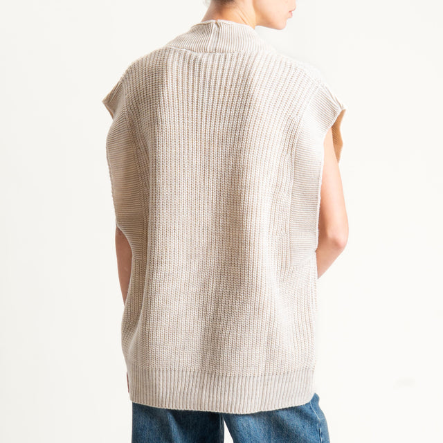 Haveone-Gilet over coste inglesi - avorio