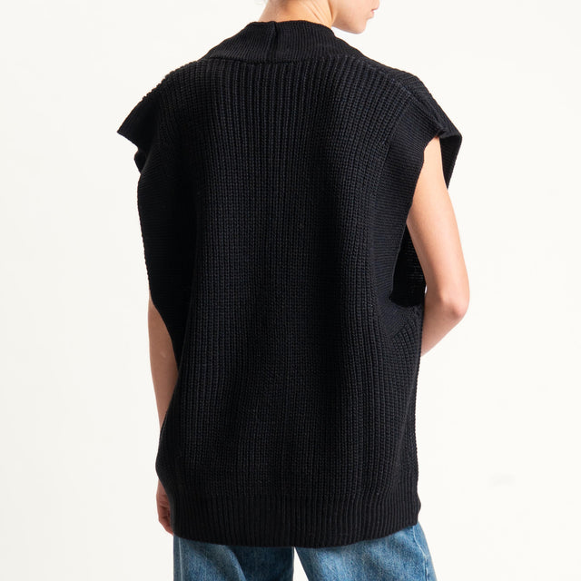 Haveone-Gilet over coste inglesi - nero