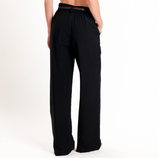 Haveone-Completo gilet + pantalone - nero