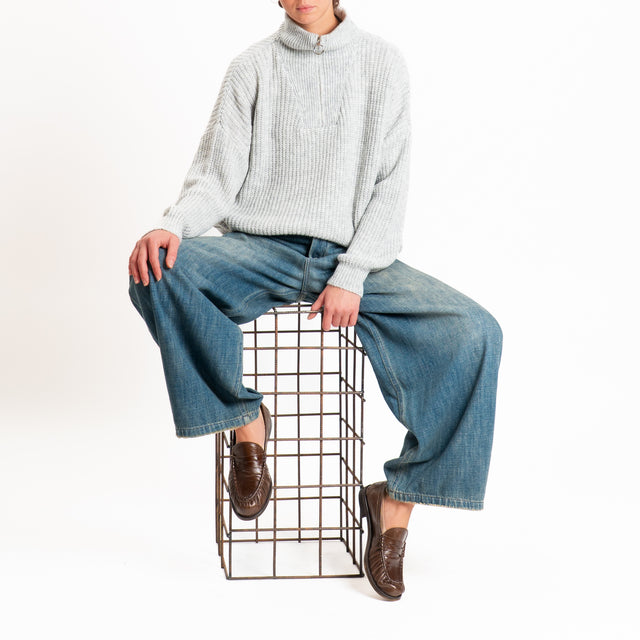 Haveone-Maglia jumper misto lana - perla