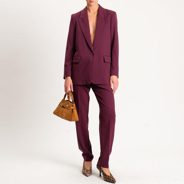Haveone-Pantalone slim fit - amarone