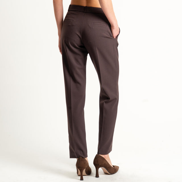 Haveone-Pantalone slim fit - moro