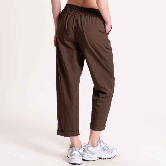 Haveone-Pantalone popeline cotone light - caffe'
