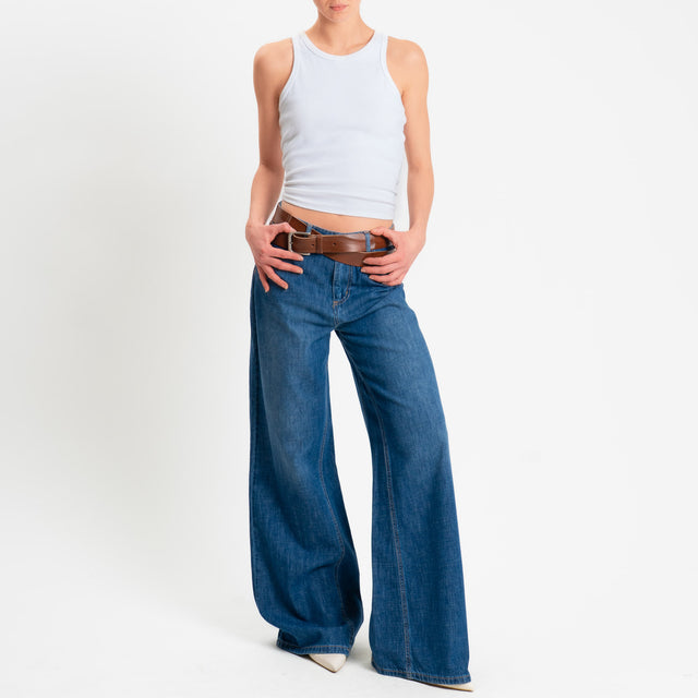 Haveone-Jeans KETTY wide leg - denim