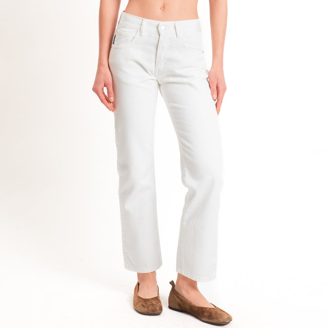 Haveone-Jeans LILY straight fit - bianco